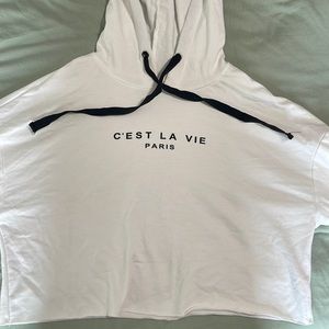 C’est la vie hoodie